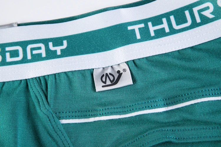 7 Piece 1 Week Ready To Ship Fashion Bamboo Mens Underwear Seamless