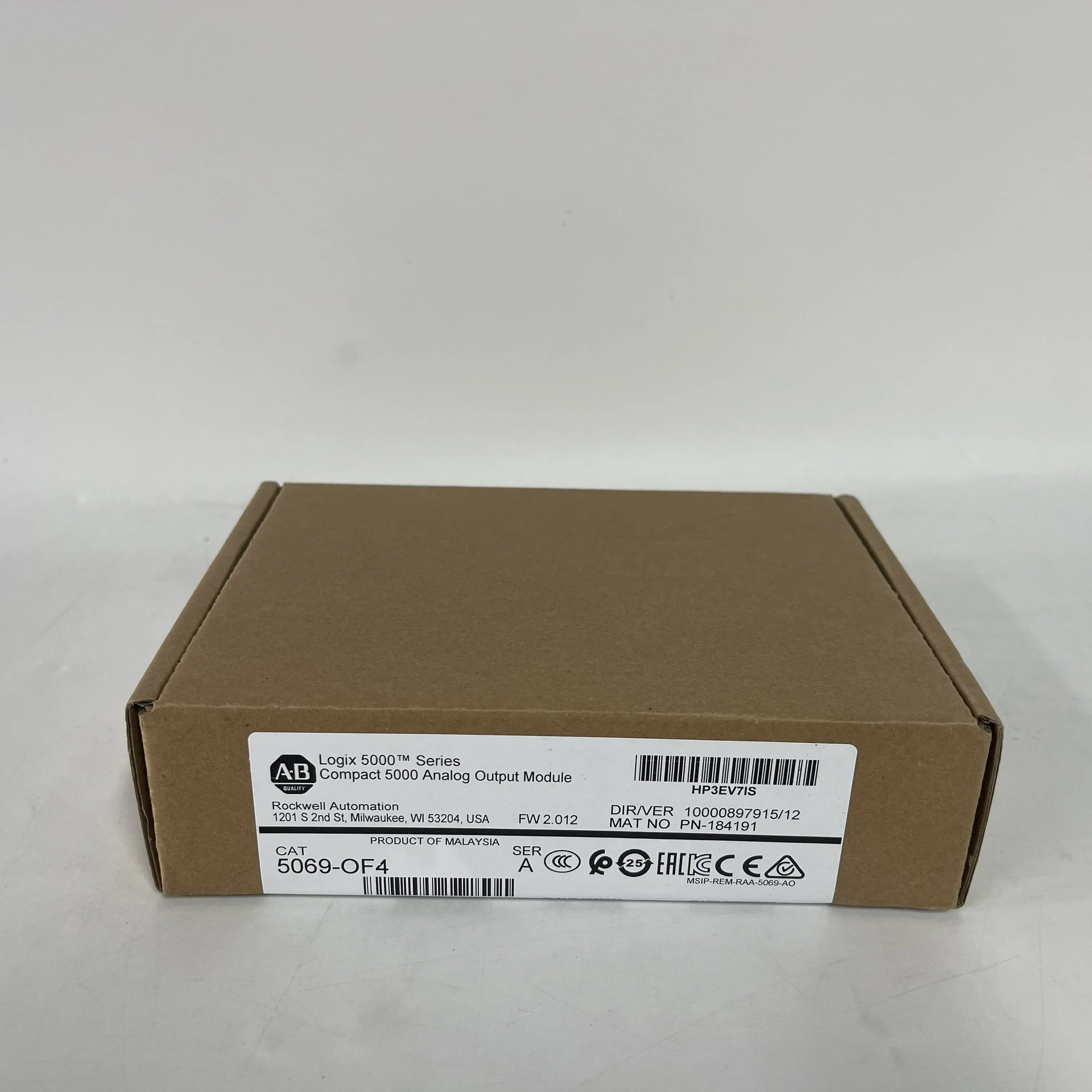 Allen-Bradley Compact 5000 Analog Output Module 5069-OF4