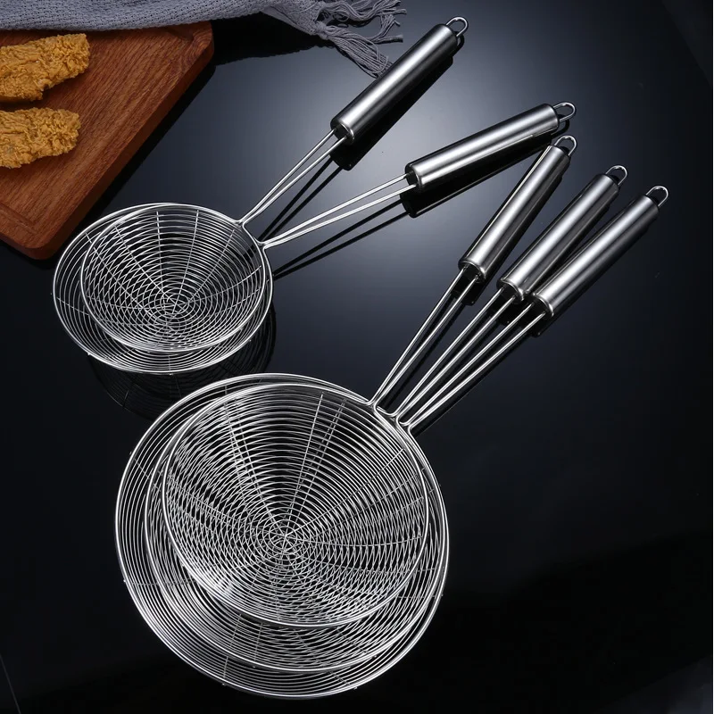 Kitchen Cooking Utensil 17.5 Inches Stainless Steel Spider