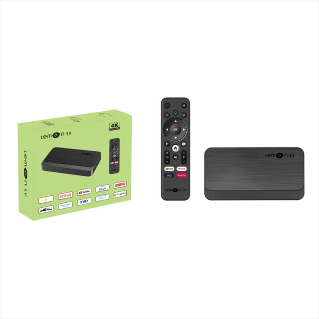 2025 Muzze Set Top Box Android 12 Lemon TV 2+16GB H313 2gb 8gb Digital Update From Q5 4k Smart Lemon Tv Box Android Certificado