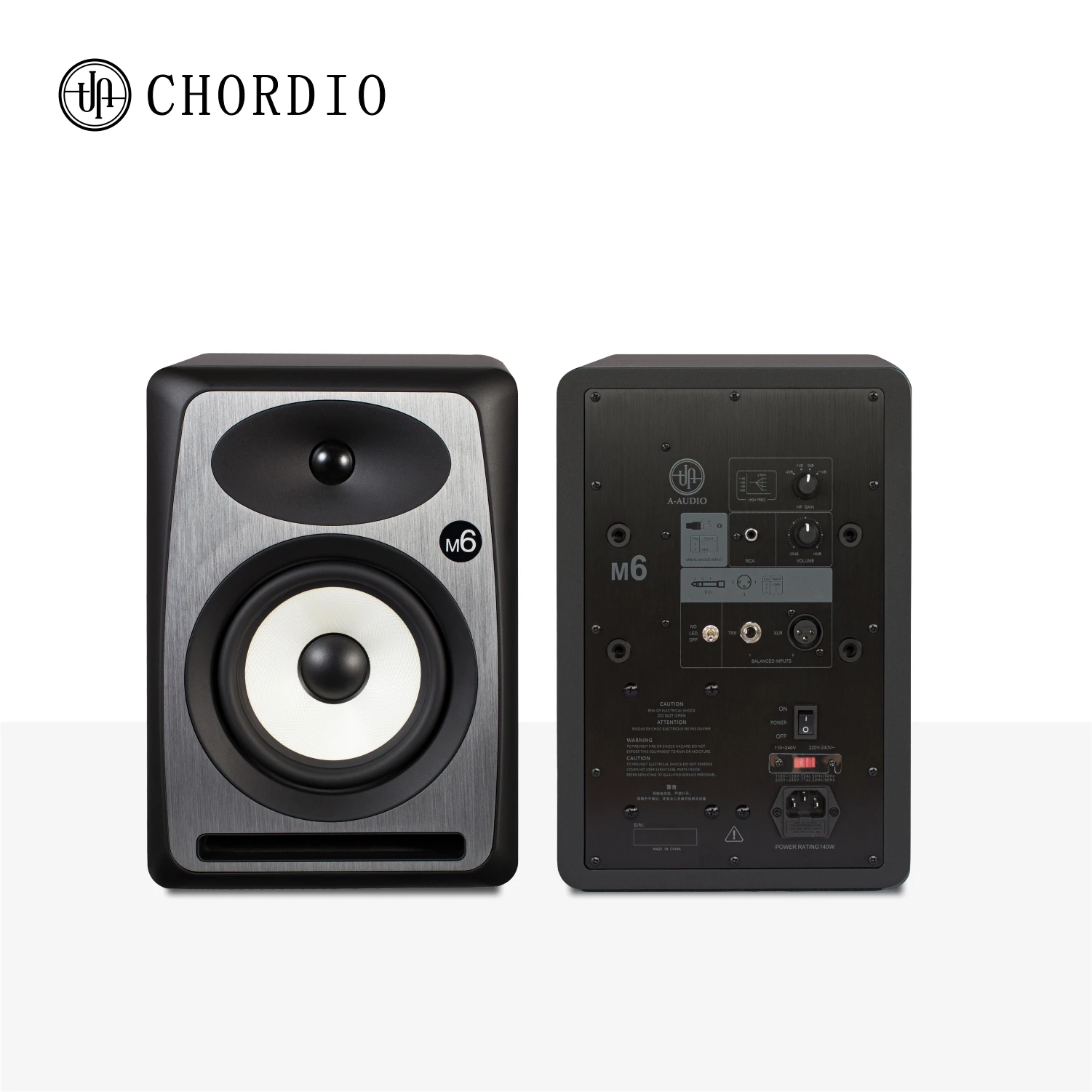 Accuracy Pro Audio M6 Professional Mini Bidirectional near Field Monitors Studio Power Audio Sound Equipment