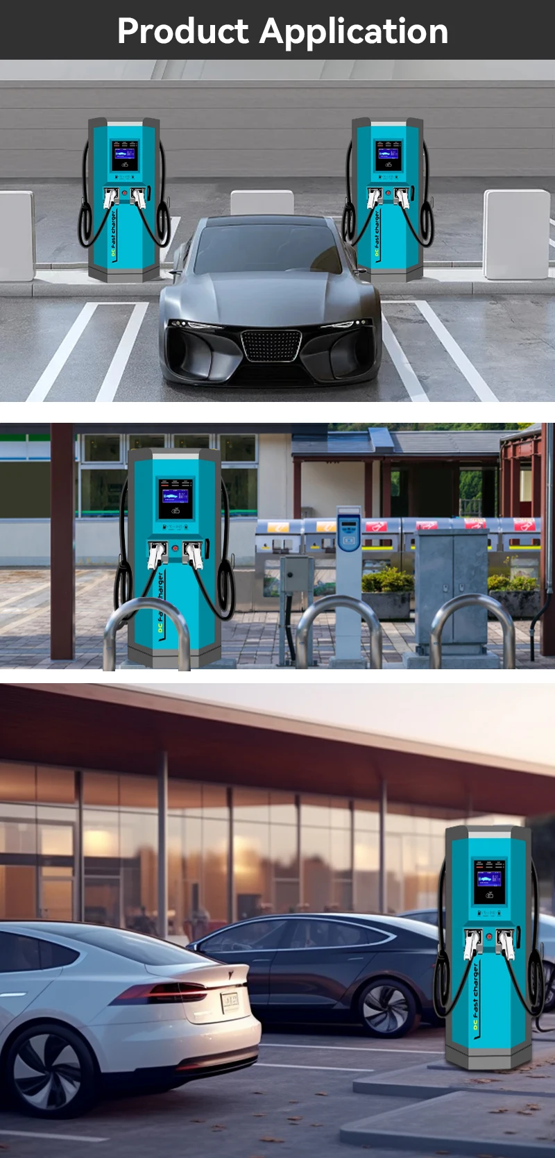 Floor Mounted Dc Ev Charging Station 160kw 180kw 180 Kw 240kw Fast Electric Car Ev Charger