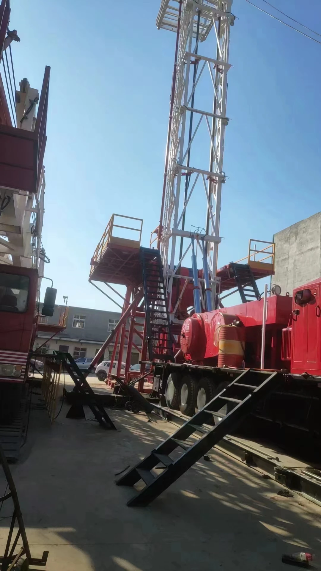 API Standard Second Hand 750HP Oilfield Drilling Rig XJ750