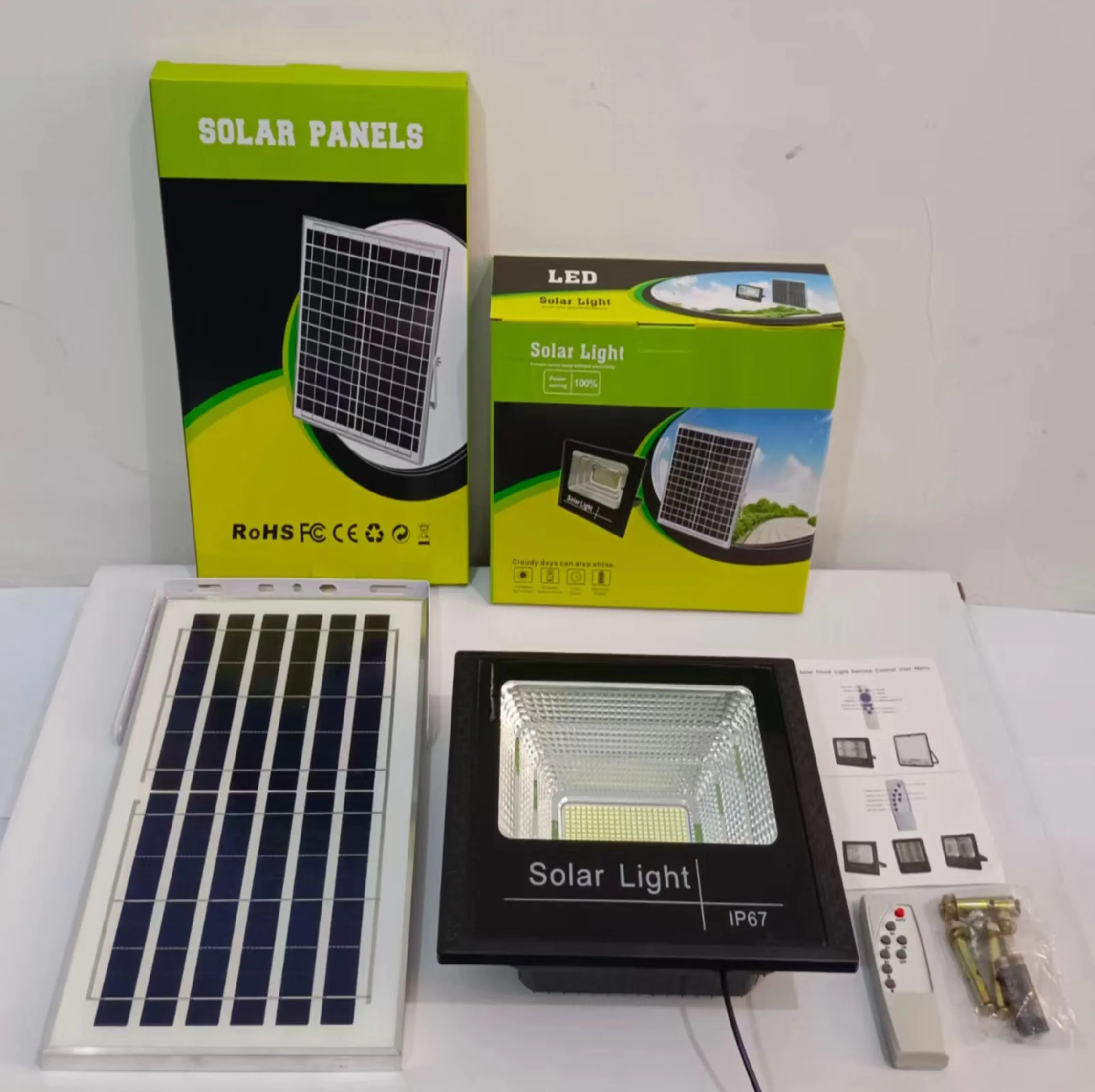 Ip67 Waterproof Remote Control Exterior Flood Light Led Floodlight 100w