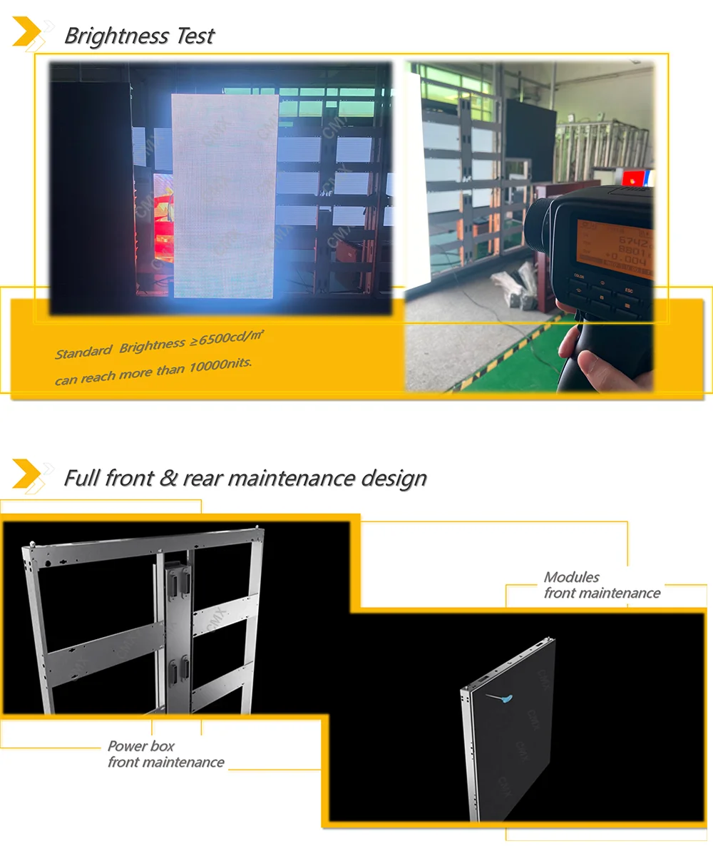 Outdoor Advertising Led Display Screen Giant Billboard Fixed Pantallas Sign P6 P8 P10