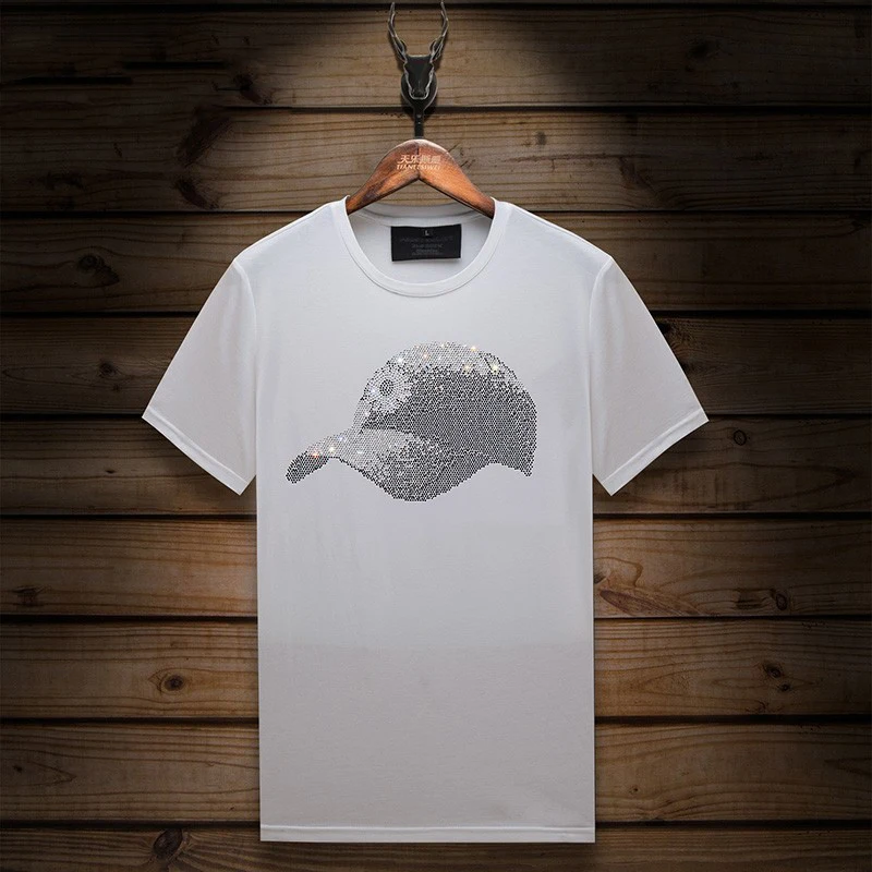 Fashionable free sample Taurus tshirt heat transfer stickers hot fix rhinestone iron on transfer