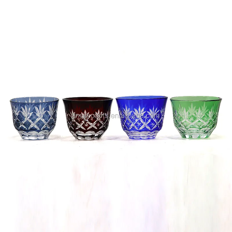 Japanese Kiriko Sake Cup Rice Wine Cup For Restaurant Buy Rice Wine