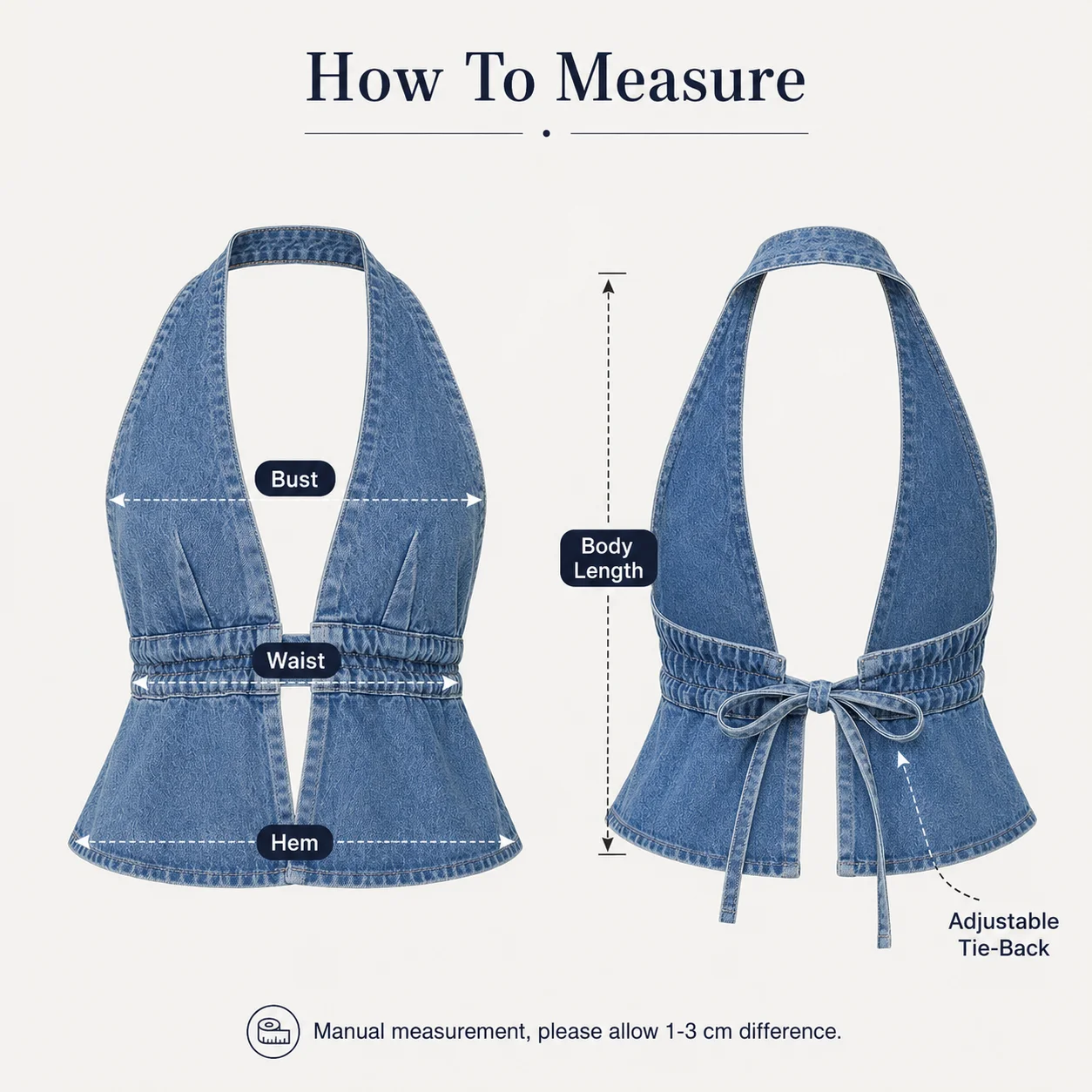 Size measurements