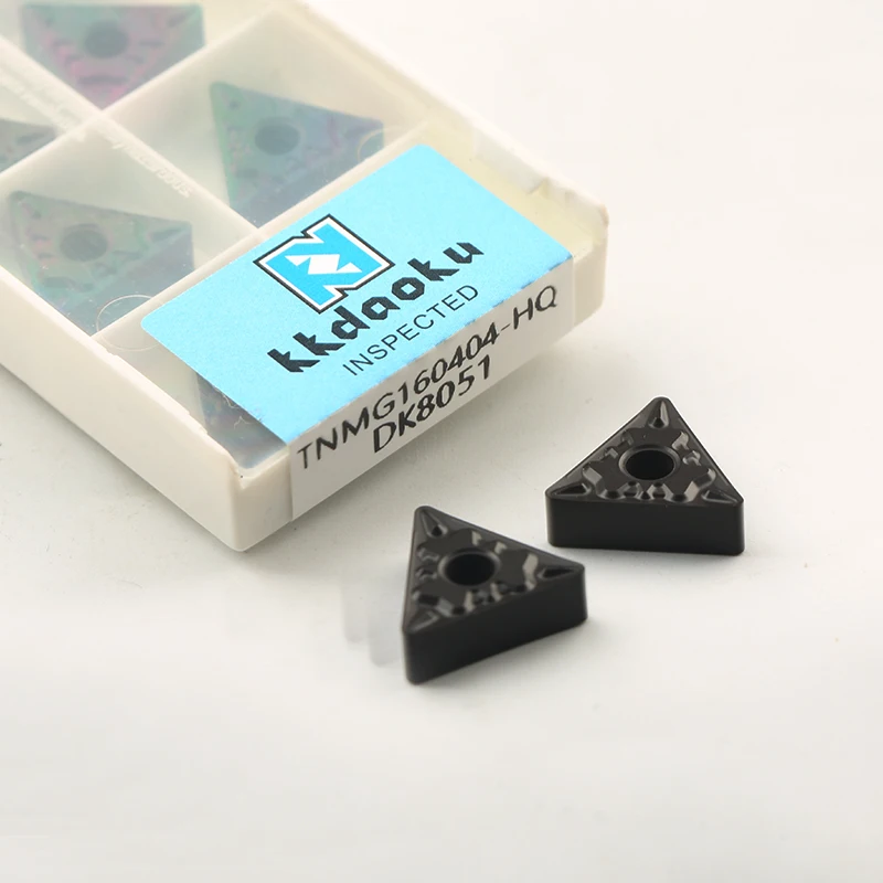 TNMG160404HQ External Turning Tool Carbide Inserts Processing Steel & Cast Iron for CNC Lathe for Carving & Milling manufacture