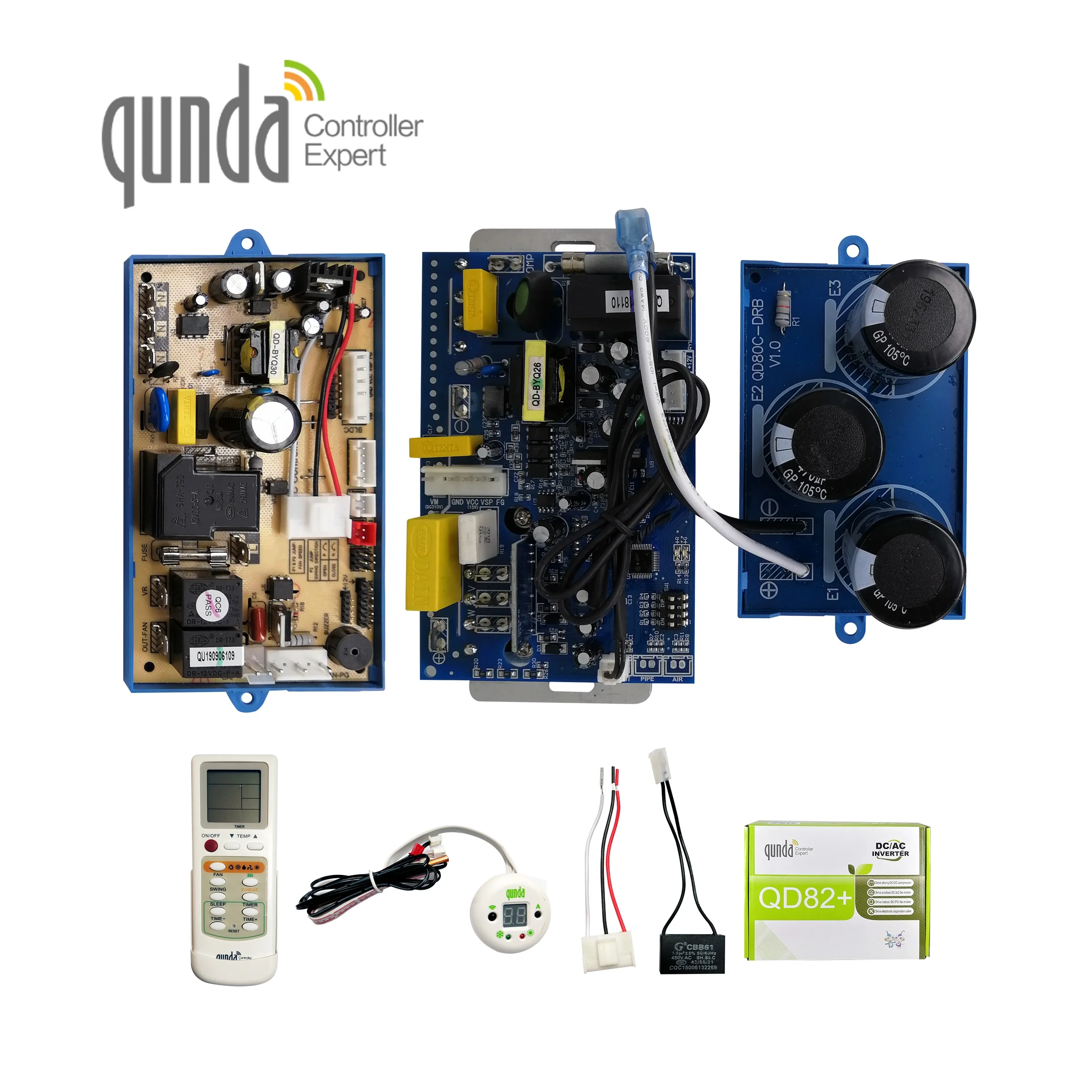 SYSTO QD82+ QUNDA universal air conditioner ac/dc inverter control system pcb inverter air condition