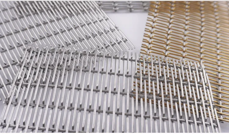 Architectural Mesh Decorative Aluminum Chain Link Metal Mesh Curtain ...