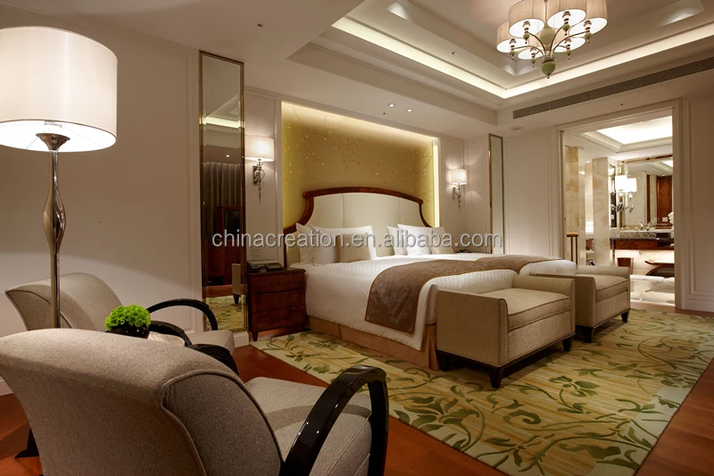 Custom 5 star high quality luxury hotel room furniture package