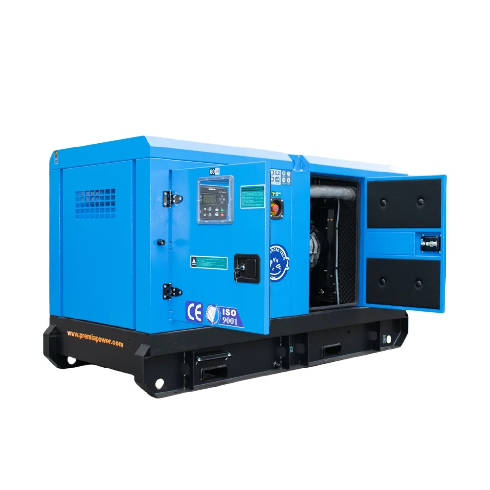 50KVA Portable Diesel Generator Automatic 40KVA ATS Transfer Switch 240V 200KVA Rated 1500RPM Auto Brand 24V Three-Phase