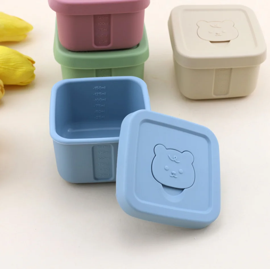 Food-Grade Ice Cube Mold for Freezer Baby Complementary Foods Ice Cubes Home Ice Box for Portioning Storing Ice Cream Tools manufacture