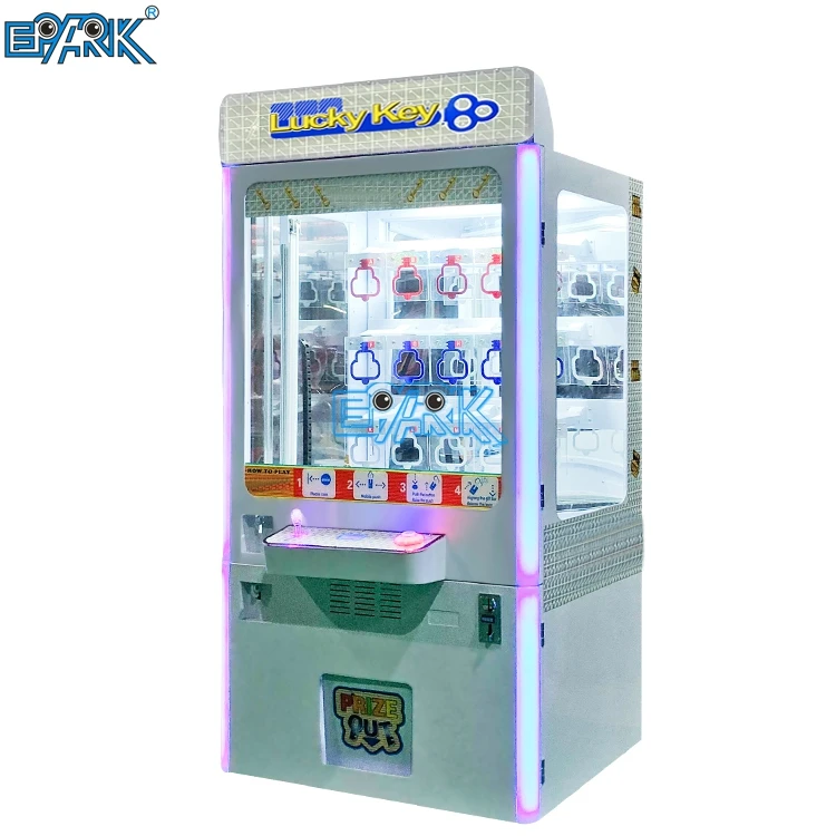 Coin Operated Shoes Vending Machine Golden Key Master Game Machine Mini Prize Vending With 15 Holes for Sale