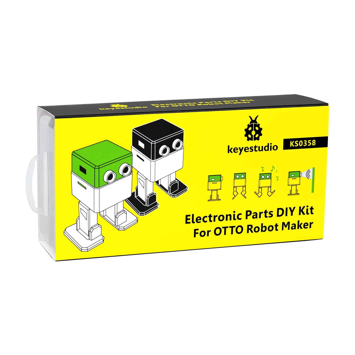 Keyestudio OTTO Robot Car Kit - Electronic Parts DIY Kit for