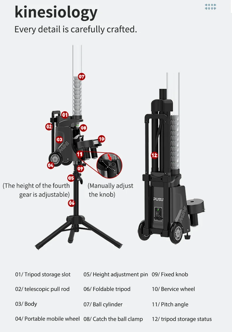 Mini Badminton Feeding Machine  Faster Frequency Badminton Training Machine supplier