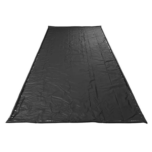 Signapex Factory Wholesale 100% Polyester PVC printed Tarpaulin for Car Wash Mat Garage Floor Snow Containment Mats