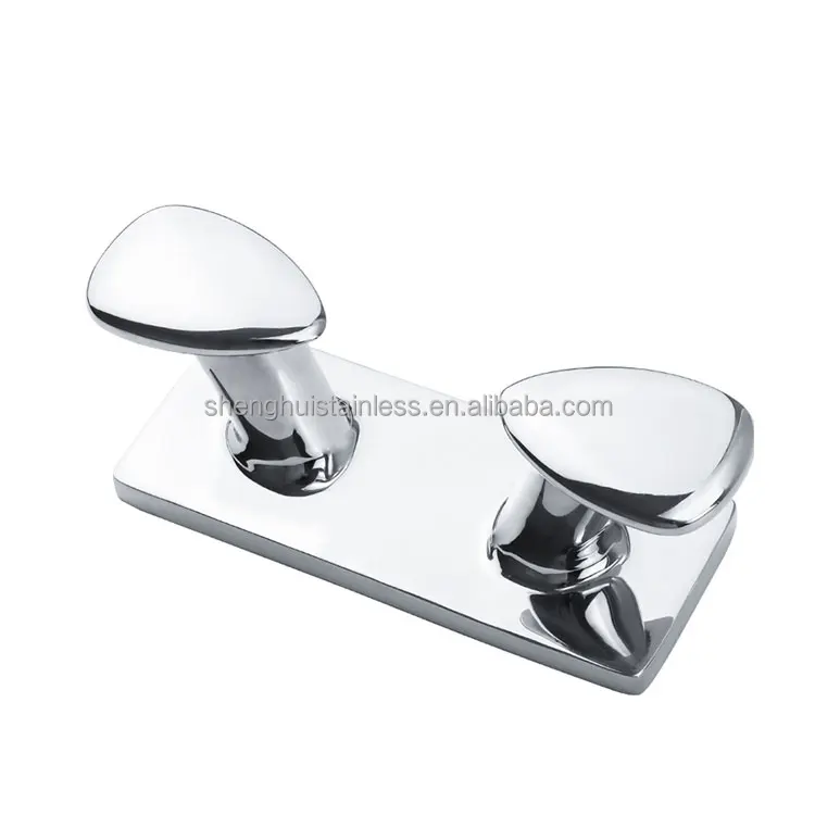 product stainless steel horn bollard polished yacht mirror marine hardware accessories with stamping for boat and yacht decoration-4