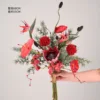 Bouquet of Bauhinia purpurea, King Protea, and Bird of Paradise