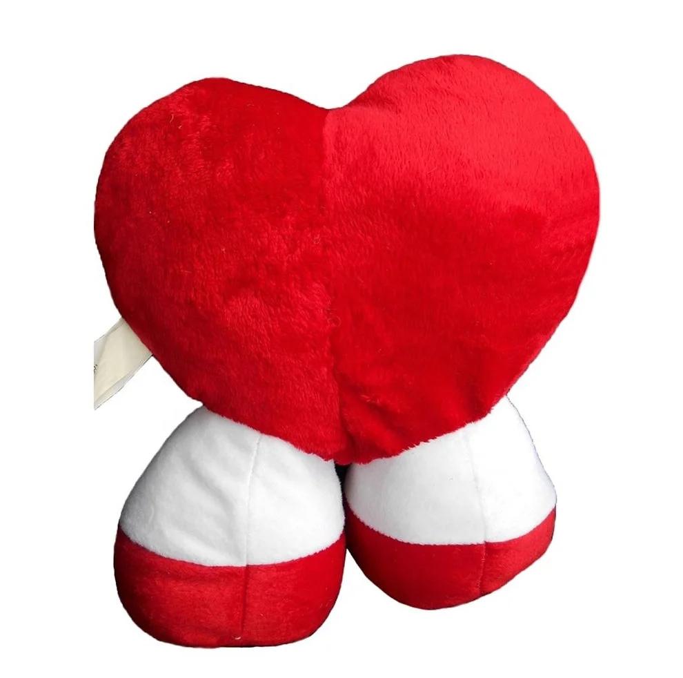 I Love You Plush Red Heart Shaped Pillow