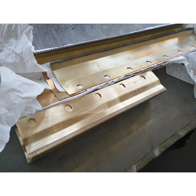 China Top Supplier H62 Copper for Fuji CNC Turning Noodle Scraper Comb for Chinese Noodle Making Machine 3