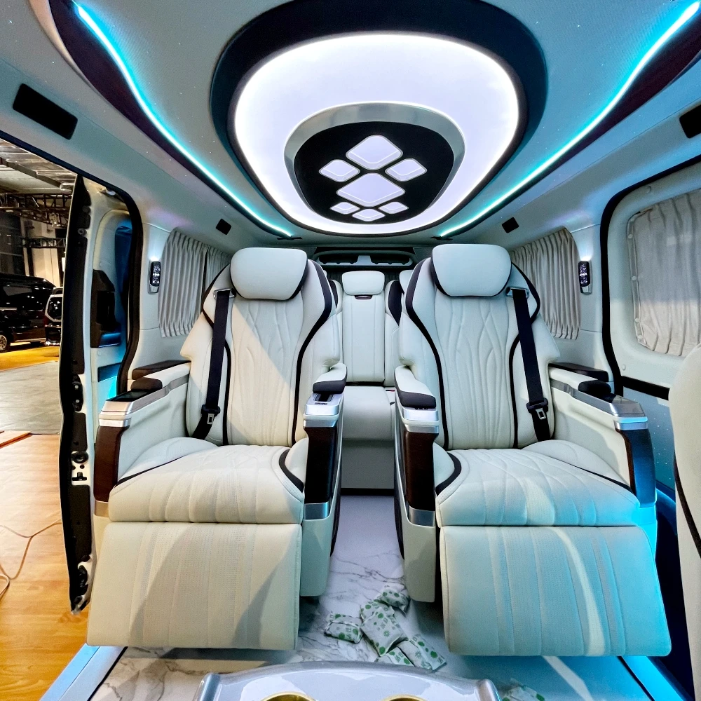 2024 Vip Hiace Interior Upgrade Luxury Car Parts Car Partition