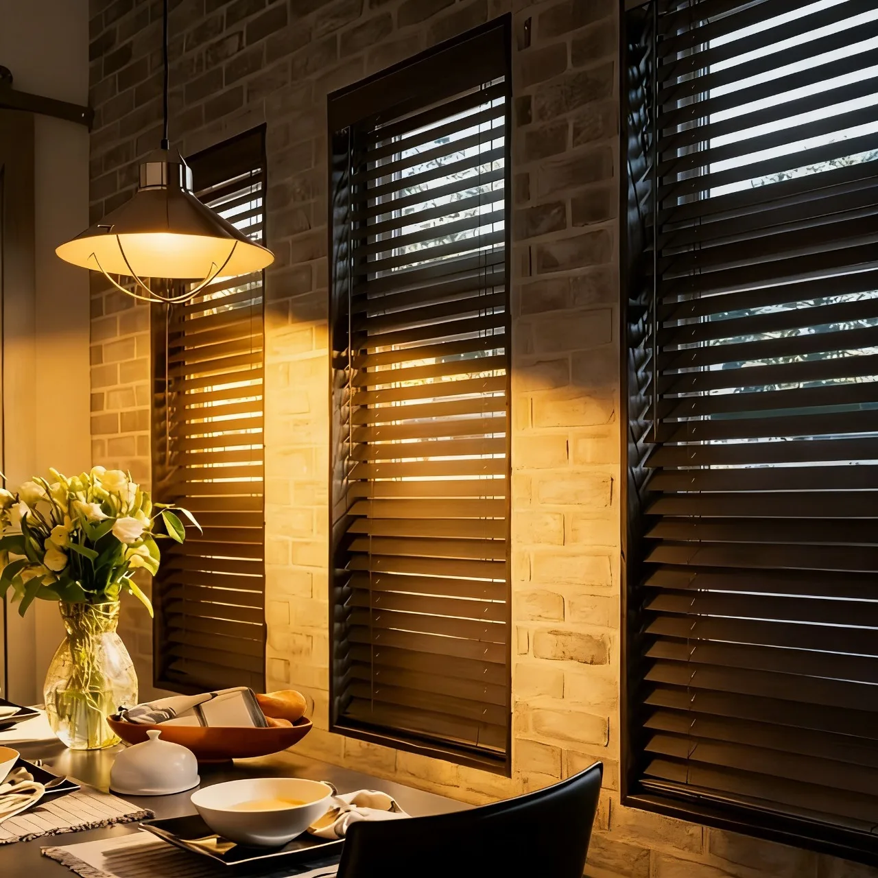 Premium Handmade Eco-Friendly Wooden Blinds-Customizable UV Blocking Light Filtering Window Blinds for Interior Design
