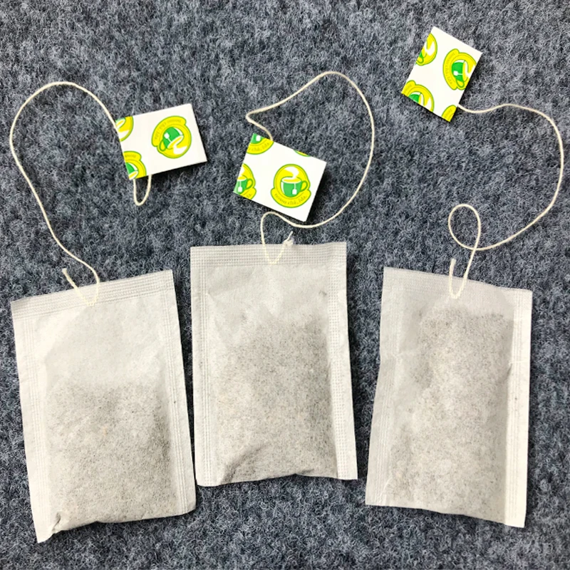 Automatic Inner and Outer Tea Bag Sachet Pouch Weighing Filling Packing Machine With Label and Tag for Small Business