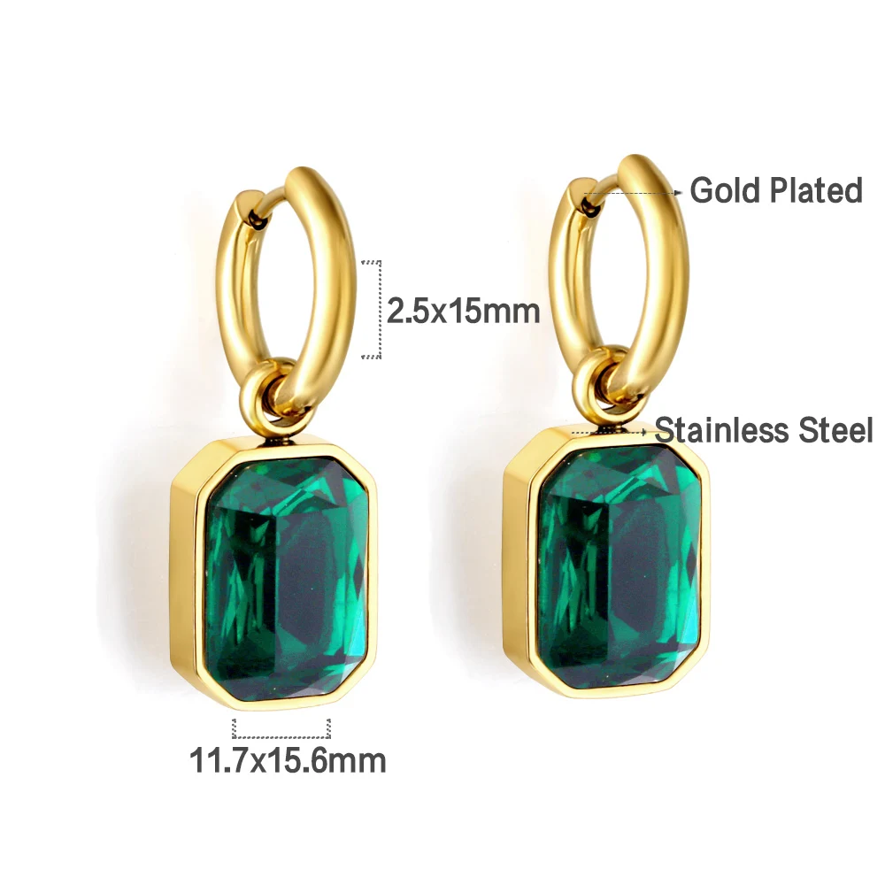 Women Jewelry Vintage Emerald Necklace Earrings Ring Bracelets Bangles ...