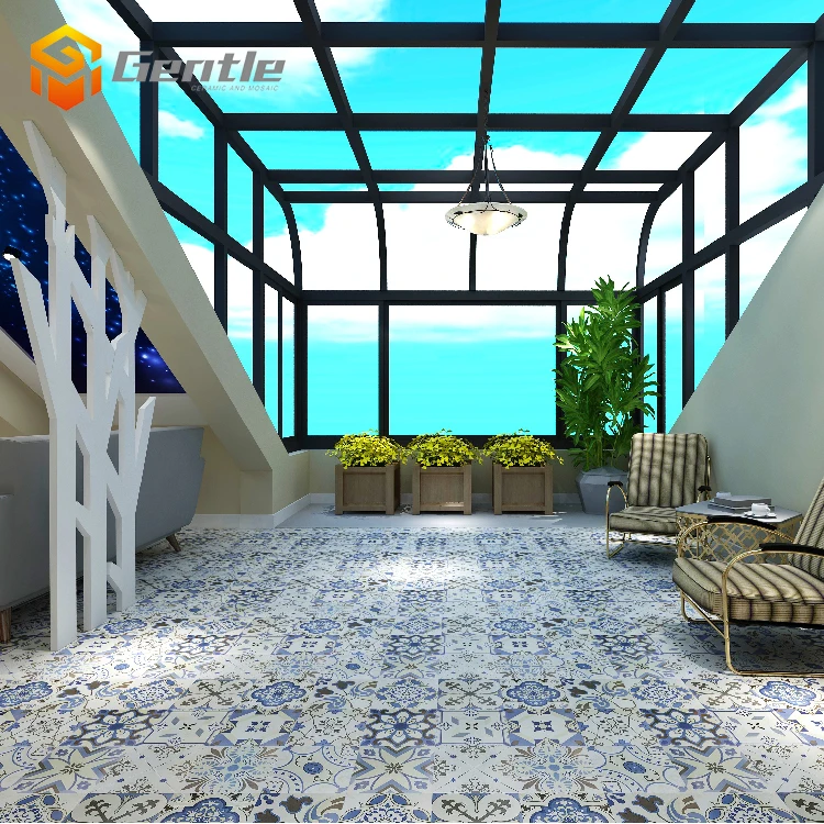 Spanish Porcelain Pattern Pattern Floor Tile Manufacturers Morocco Moroccan Islamic Portuguese Antique Ceramic Floor Tiles