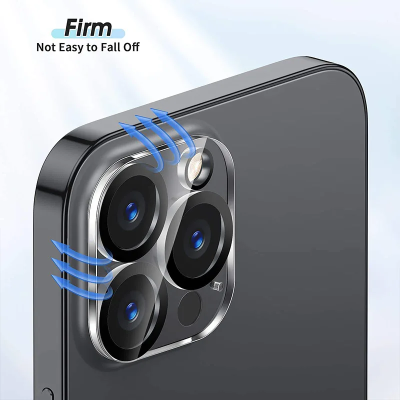 HD Clear Camera Lens Protector Tempered Glass Screen Protector for iPhone 16 15 Pro Max 14 13 12 11 Xr Xs Max 7 8 Redmi Note 11