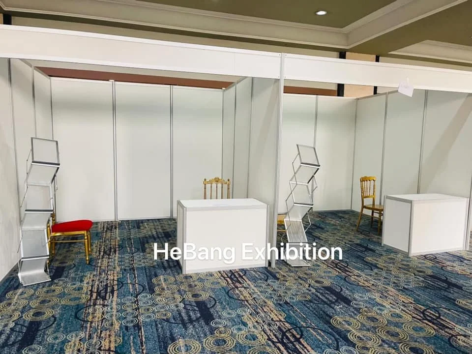 Advertising Standard Modular Wall R8 Exhibition System Shell Scheme Event Display Fair Expo Exhibition Booth