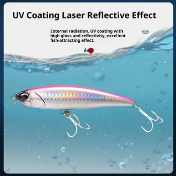 New Sea Bass Sea Fishing Pencil Lure Set 145mm/70g Sinking Plastic Artificial Hard Bait Bionic Fake Bait Wholesale – Pencil – view 5