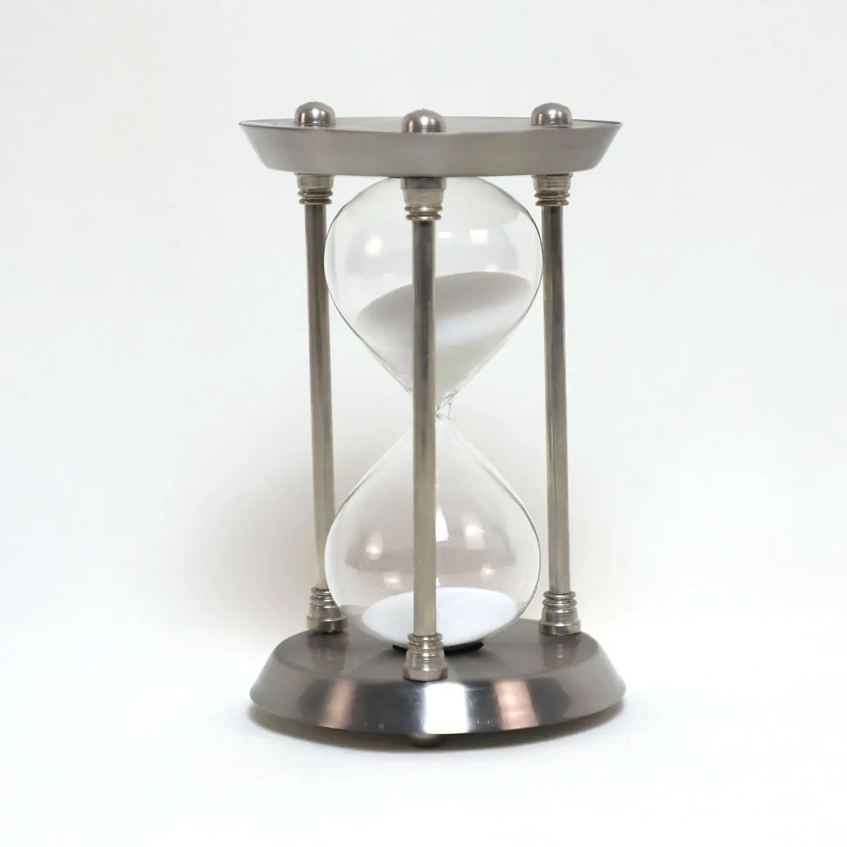 Best selling Wholesale Metal/Plastic Grey Tea Timer Hourglass Office Desktop Decoration Home 1/2/5/10/30 Minutes Clock Factory