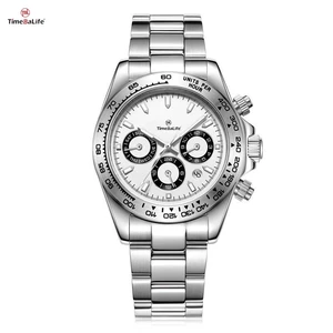 OEM Customized Automatic Men's Watch 316L Stainless Steel Multi-function Business Casual Haiou Mechanical Watch