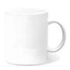 Taza blanca lisa