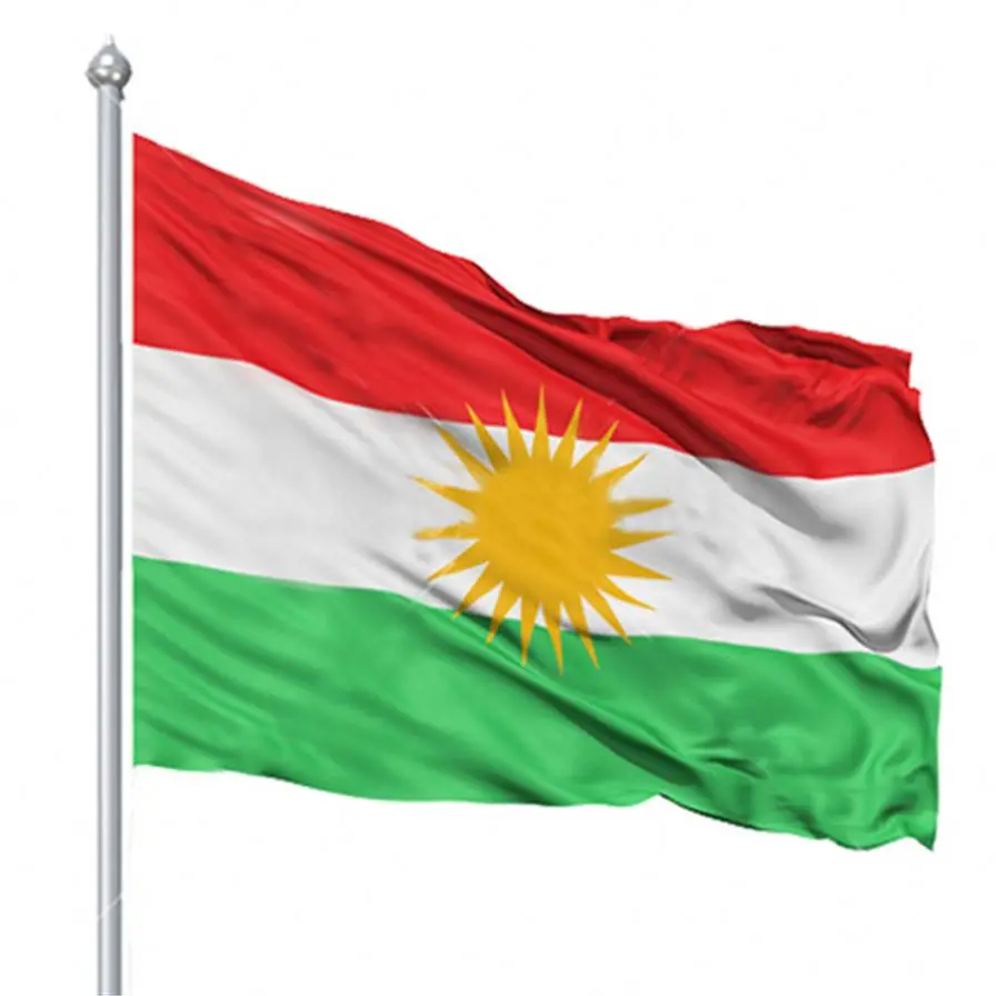 Флаг Курдов Фото