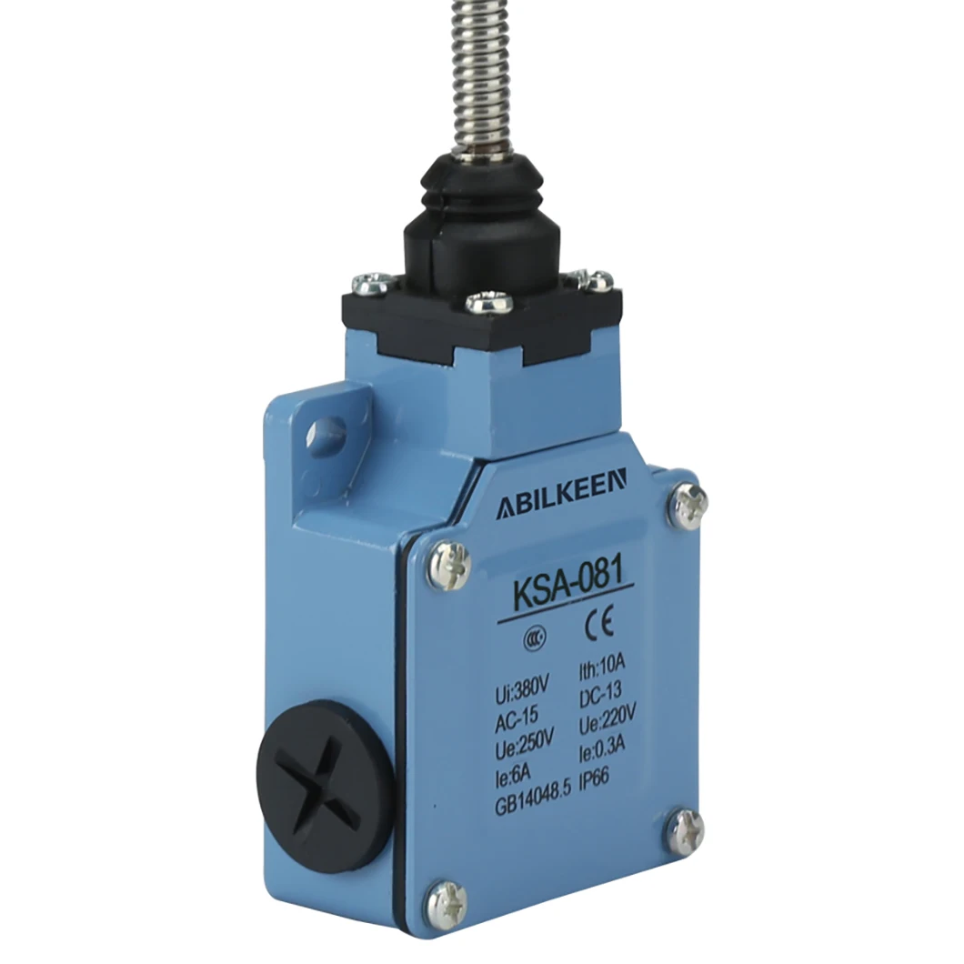 KZ-3-8108 Waterproof IP65 Limit Switch - 5A 250VAC Double KZ-3-8108 Waterproof IP65 Limit Switch - 5A 250VAC Double