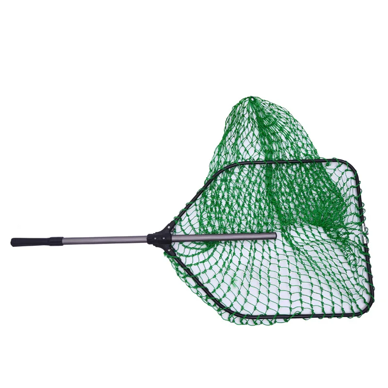 double round square fish fishing hand