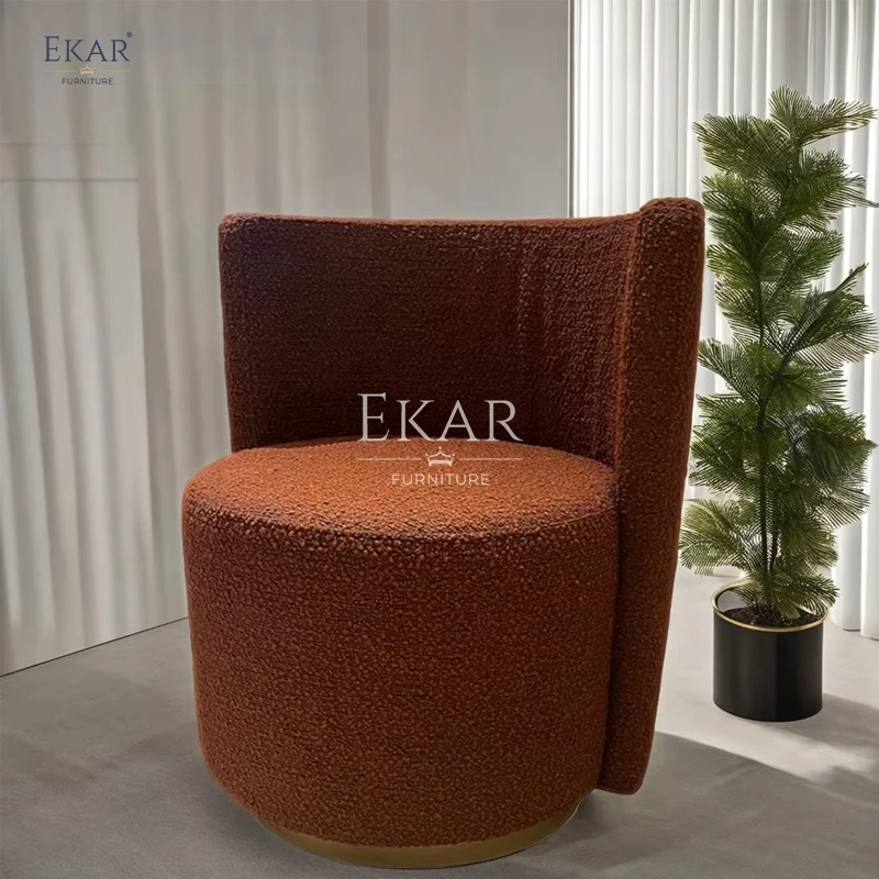 product modern round leather chair stylish comfort bean bag for contemporary living spaces and bar leisure design-59