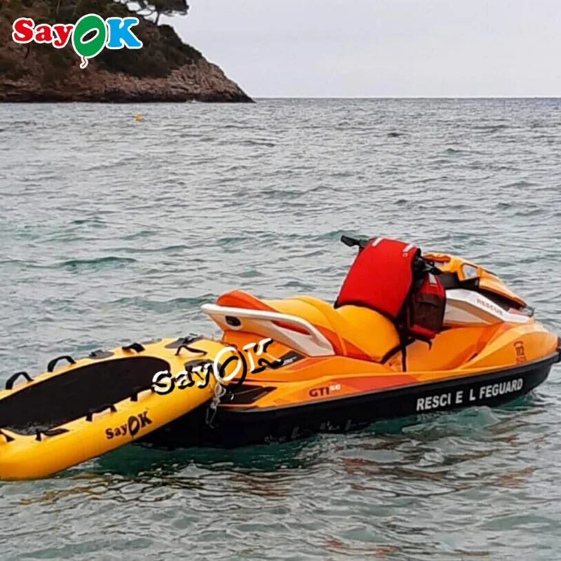 Inflatable Floating Mat Rescue Board Inflatable Jet Ski Rescue Sled Inflatable Surfing Board