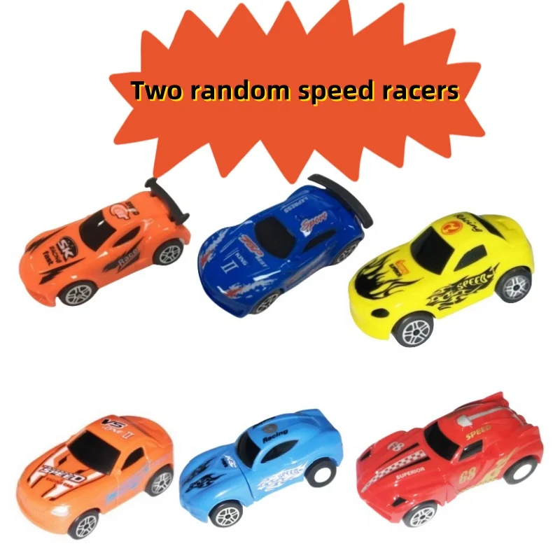 Boy Toy Spin 360 Slot Racing Track Set 1:5 Adventure with 2pcs Pull Back Cars Metal Plastic Parking Lot Slot Car Train Model