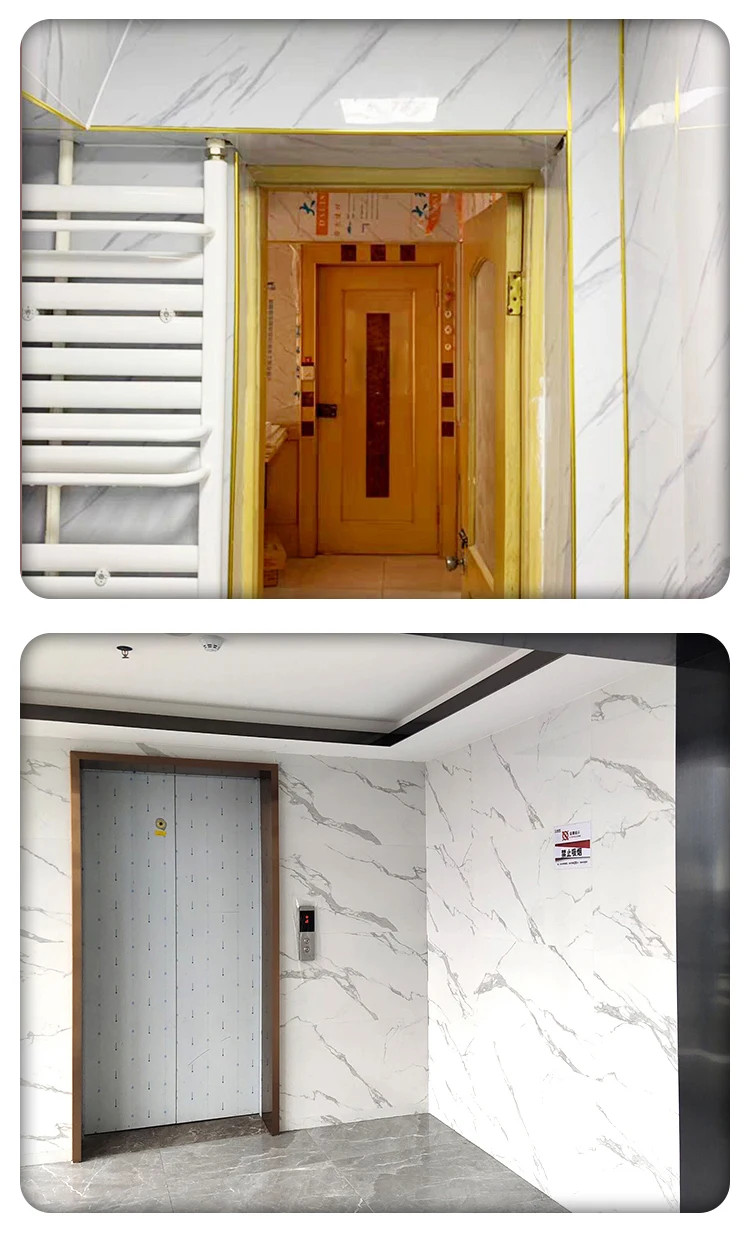 Wholesale Kitchen Pvc Marble Effect Wall Panels Uv Wall Panels Exterior