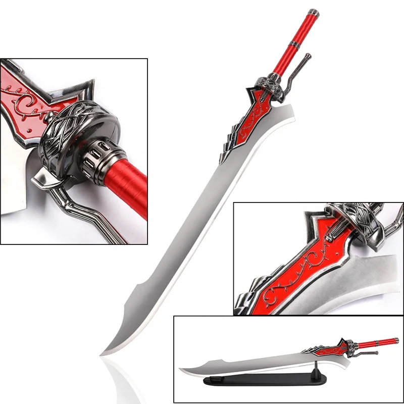 Video Game Devil May Cry 4 Nero Red Queen Sword Replica - Buy Nero ...