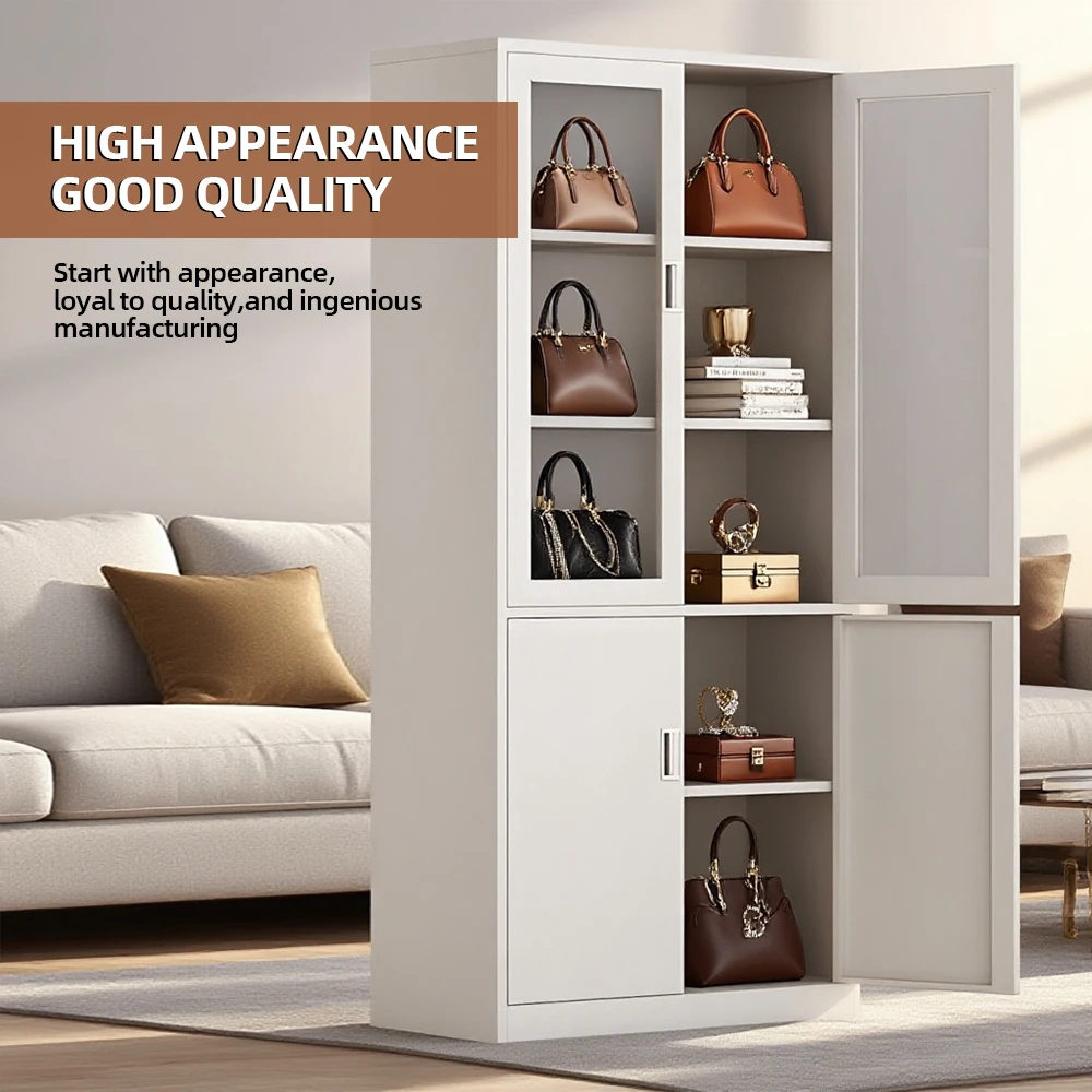 Customized Fully Assembled and Knockdown Metal Filing Cabinets Steel Storage Cupboard for Office/Hospital/Home Use supplier