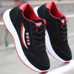 New Breathable Men's Sports Shoes, Lightweight, Trendy, Casual, Black Shoes for Men