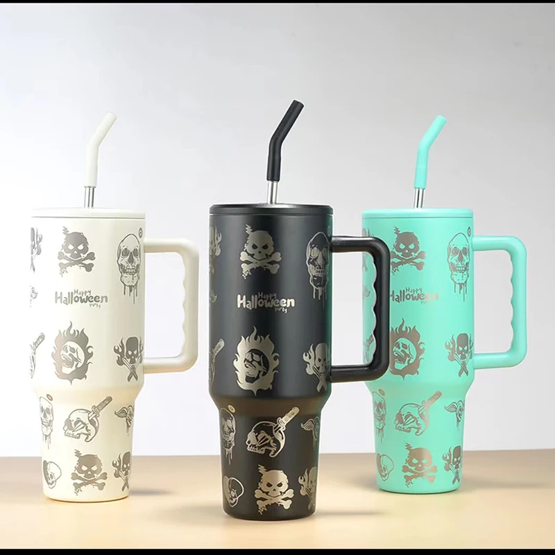 Stainless Steel Insulated Coffee Mugs with Handle with Custom logo 40oz with New Design| Alibaba.com