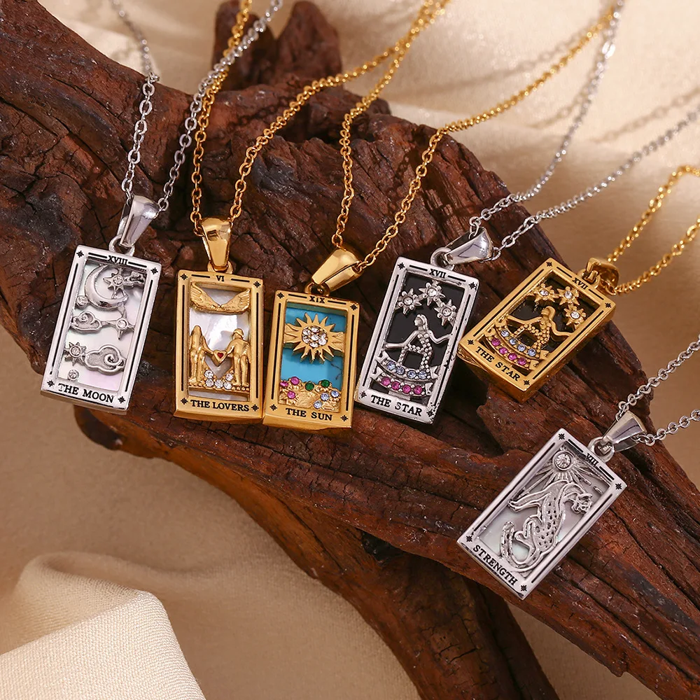 Tarot Card Necklace