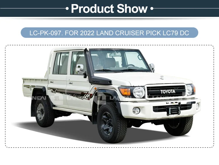 LANCAI Car Decal for 2022 Land Cruiser Sticker for Toyota LC79 DC